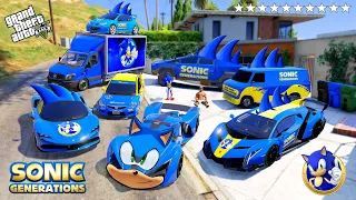 GTA 5 - Stealing SONIC Super Cars with Franklin in GTA V