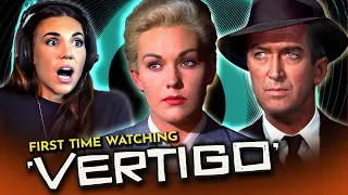 VERTIGO (1958) Movie Reaction w/ Coby FIRST TIME WATCHING