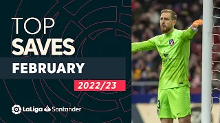 TOP SAVES February LaLiga Santander 2022/2023