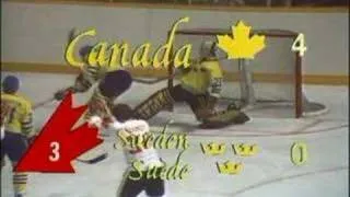 Canada - Sweden, Canada Cup 1976 Group Game