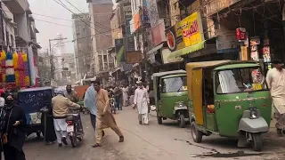 Walking Around The  Pakistan  Peshawar  Old City || Walking  Tour in Peshawar City 4k 60 Pfs