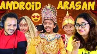 Android Arasan REACTION | King and Soldier Galatta | Tamil Comedy Video | Rithvik | Rithu Rocks