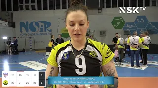 tv.nsk.pl [MVP: Sandra Świętoń] 1LSK: MKS COPCO Imielin - Sokół & Hagric Mogilno 1:3