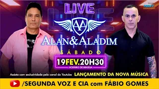 LIVE LANÇAMENTO ALAN E ALADIM NOVA FORMAÇÃO (CANTANDO TODOS OS SUCESSOS DE ALAN E ALADIM)