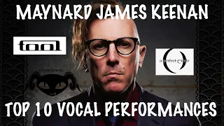 Maynard James Keenan - Top 10 Vocal Performances (TOOL, A Perfect Circle. Puscifer)  #top10