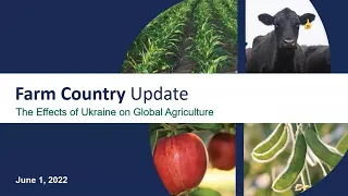 Farm Country Update: The Effects of Ukraine on Global Agriculture