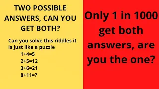 Riddles and brain teasers with answers - Math riddle for kids No 1