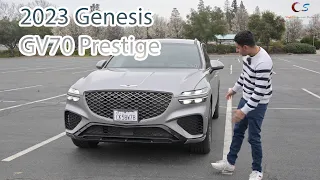 2023 Genesis GV70 2.5T Prestige Sport - Amazing Luxury Mini-SUV!