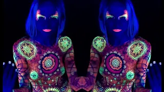 Go and Glow - Body paint inspiration and dance