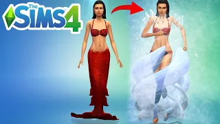 How To Turn A Mermaid Back Into Human (Cheat) - The Sims 4