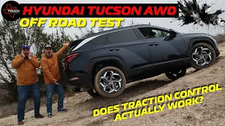 Does Traction Control Help Off Road? | 2024 Hyundai Tucson AWD - TTC Hill Test