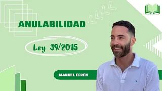 Anulabilidad Ley 39/2015