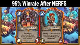 95% Winrate Best Standard Deck After Nerfs Patch! Throne of the Tides Mini-Set | Hearthstone