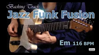 Jazz Funk Fusion ／Backing Track (Em 116 BPM)