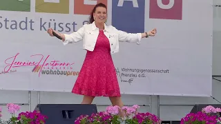 Schlagershow zum Stadtfest Prenzlau | Sängerin Jeannine Hartmann