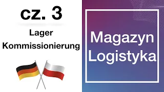 Słownictwo z logistyki po niemiecku 🇩🇪 cz. 3 magazynować towar #jezykniemiecki