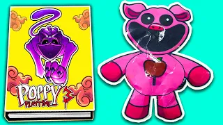 Making Catnap Game Book🐱🐽( +Smiling Critters Squishy) Poppy Playtime Chapter 3 DIY PickyPiggy