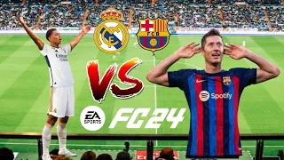 EA SPORTS FC 24 Barcelona VS Real Madrid LA Liga El Classic