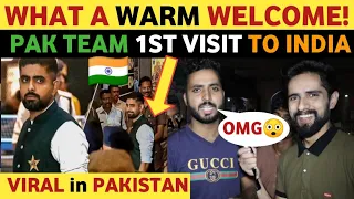 HISTORIC WELCOME BY INDIA, PAK TEAM IN HYDRAABAD VIRAL VIDEO | PAKISTAN PUBLIC REACTION ON INDIA