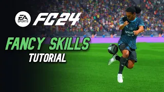 EA FC 24 | BEST FANCY SKILL MOVES | FANCY & EFFECTIVE SKILLS TUTORIAL | Playstation & Xbox