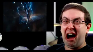 Guy crying while watching Flash Scene in Zack Snyder's Justice League
