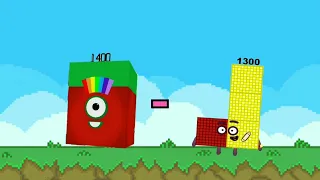 Meet Numberblocks Gaint subtraction | learn to count #mathsforkids @preschoollearning110