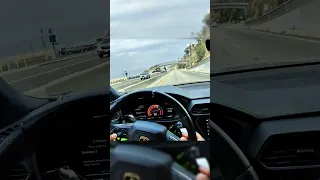 Lamborghini Urus Performante FPV Driving Through Malibu  #lamborghini #urus