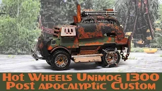 Hot Wheels Custom Unimog 1300 'Post Apocalyptic Unimog' Build Off