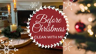 Before Christmas Clean & Bake with Me | Christmas Clean with me 2021