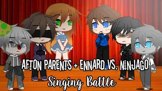 Afton Parents + Ennard Vs Ninjago Singing Battle // Original // Gacha Club