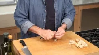 Jacques Pépin: How to Chop Garlic