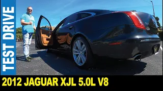 2012 Jaguar XJL 5.0L V8 Portfolio supercharged British 4-door car | Jarek in Clearwater Florida USA