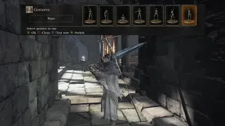 Dark souls 3 - Nameless King ringing bell cut  scene