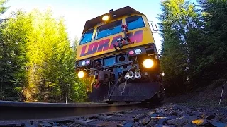 Union Pacific LORAM at Salt Creek Trestle