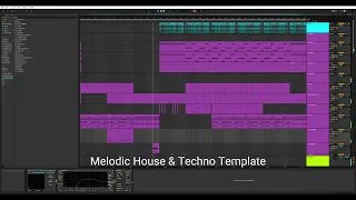 Before - Melodic House & Techno Ableton Live Template