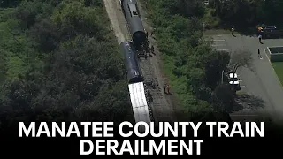 Train carrying propane derails in Manatee County, but no leaks detected: officials