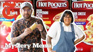 Sohla and Ham Turn Hot Pockets Into A 3-Course Meal | Mystery Menu | NYT Cooking