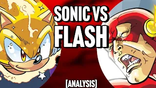 Flash vs Sonic | WALLY West VS Archie Sonic (Analysis)
