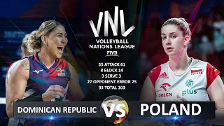 Dominican Republic vs Poland | Women's VNL 2023