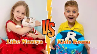 Like Nastya VS Kids Roma Show Stunning Transformation ⭐ From Baby To Now