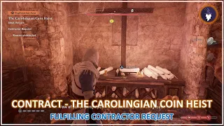 ASSASSIN'S CREED MIRAGE | CONTRACT - THE CAROLINGIAN COIN HEIST [FULFILLING CONTRACTOR'S REQUEST]