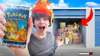 I Found a HUGE Pokemon Card STORAGE UNIT! Part 1