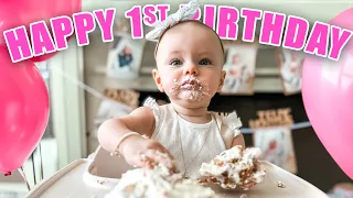 HAPPY 1ST BIRTHDAY JENNIFER JUNE! Baby Girl's First Birthday