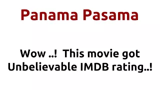 Panama Pasama |1968 movie |IMDB Rating |Review | Complete report | Story | Cast