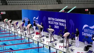 British Swimming Selection Trials 2021 - Men's 200m Freestyle Final