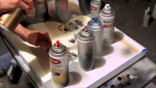 Spray Paint Art: Multi-layer Stencil