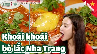 ENG/VIETSUB|Bò lắc, bò cuốn cải, bắp xào tôm gớt nước miếng|BattleTrip tại 🇻🇳 Tập 76 #4|KBS180113