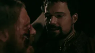 Vikings S06E01: Prince Oleg Torturing and Kill Ivar's Companion Scene