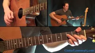 Johnny Cash - Hurt Guitar Lesson - Acoustic