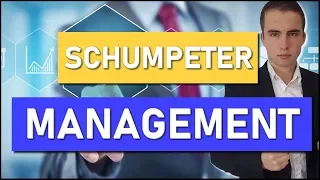 | Joseph SCHUMPETER | Réviser l'épreuve de MANAGEMENT #5 | BTS MUC | BTS MCO